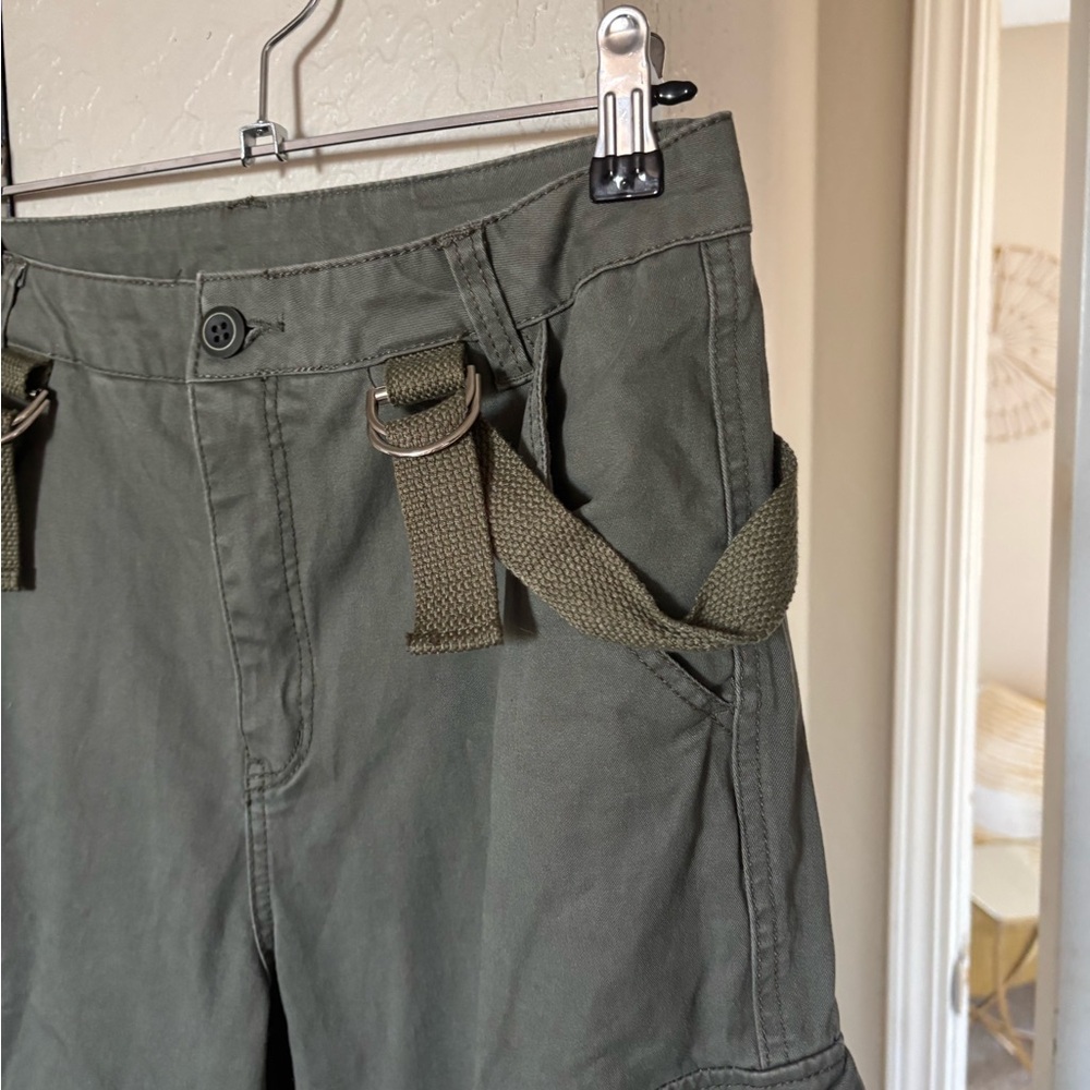 Womens Hesperus Olive Cargo Pants